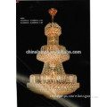 UL new product hot sale,high quality graceful modern fancy crystal hotel guestroom light